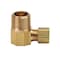 Thrifco Plumbing No. 69 1/4 Inch x 3/8 Inch Lead-Free Brass Compression MIP Elbow 9469003 - alternate 3